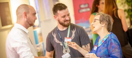 Networking at the City's first Plastic Free City event at Nomura