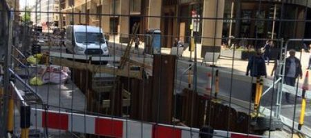 Photo of gasworks in Cannon Street